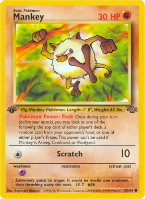 Mankey from Jungle