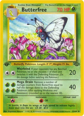 Butterfree from Jungle
