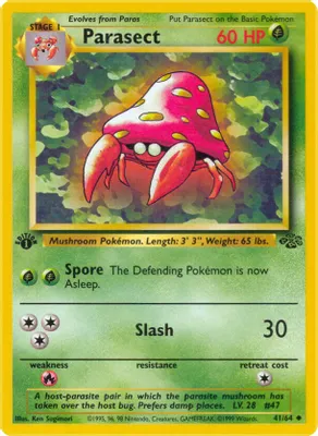 Parasect from Jungle