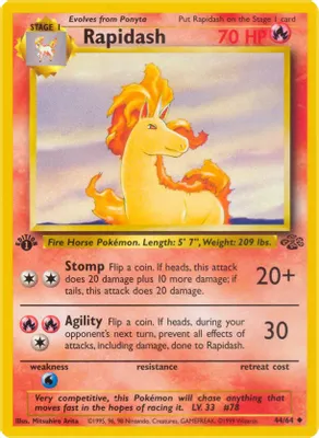 Rapidash from Jungle