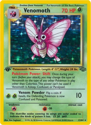 Venomoth (13) from Jungle