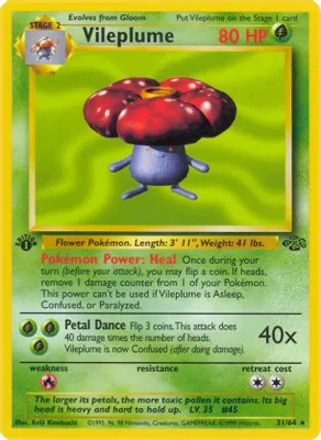 Vileplume (31) from Jungle