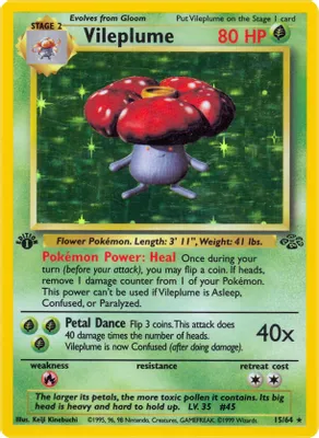 Vileplume (15) from Jungle