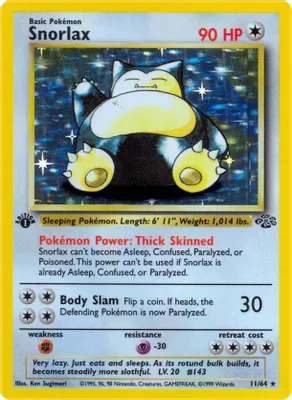 Snorlax (11) from Jungle