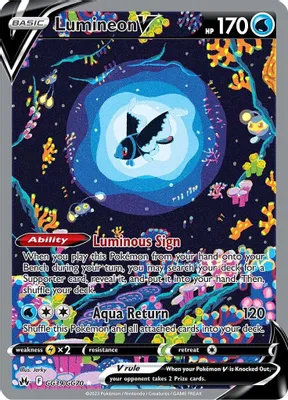 Lumineon V from SWSH: Crown Zenith: Galarian Gallery
