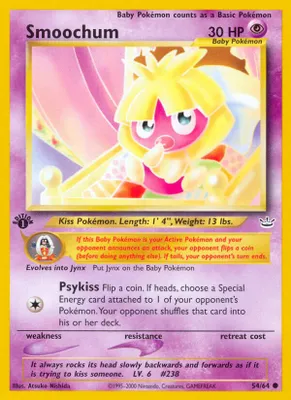Smoochum from Neo Revelation