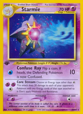 Starmie from Neo Revelation