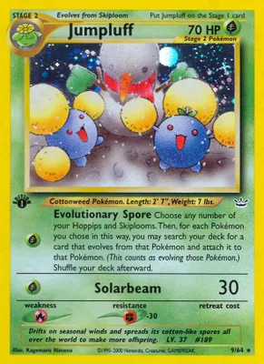Jumpluff from Neo Revelation