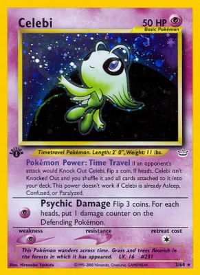 Celebi (3) from Neo Revelation