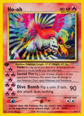 Ho-oh (7) from Neo Revelation