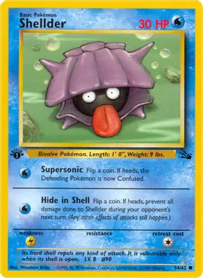 Shellder from Fossil