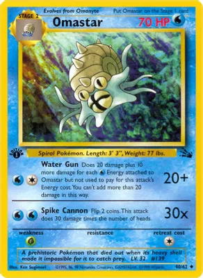 Omastar from Fossil