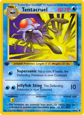 Tentacruel from Fossil