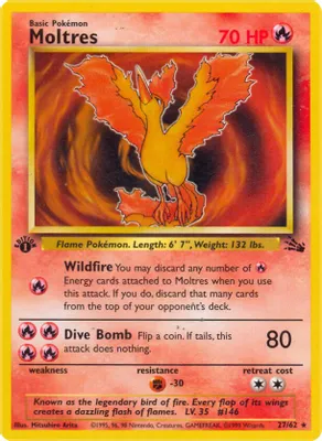 Moltres (27) from Fossil