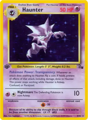 Haunter (6) from Fossil