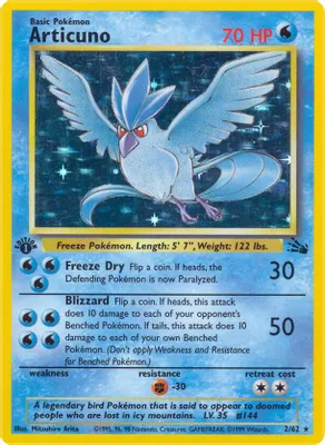 Articuno (2) from Fossil