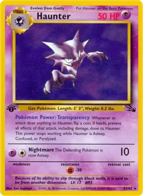 Haunter (21) from Fossil