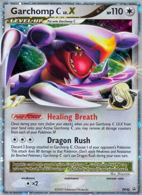 Garchomp C LV.X - DP46 from Diamond and Pearl Promos