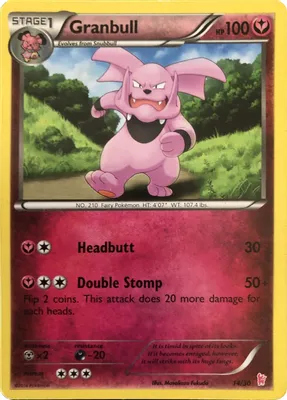 Granbull (#14) from XY Trainer Kit: Sylveon & Noivern
