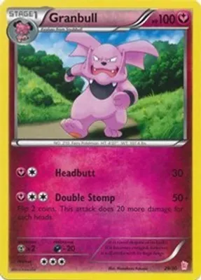 Granbull (#29) from XY Trainer Kit: Sylveon & Noivern