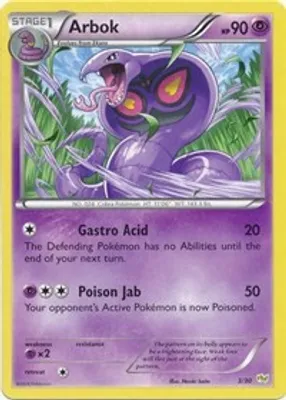 Arbok from XY Trainer Kit: Sylveon & Noivern