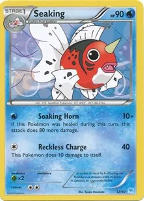Seaking (12) from XY Trainer Kit: Pikachu Libre & Suicune