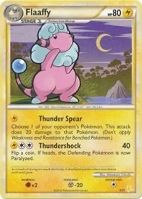 Flaaffy (#3) from HGSS Trainer Kit: Gyarados & Raichu