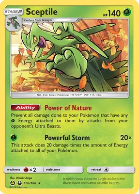 Sceptile - 10a/168 from Alternate Art Promos