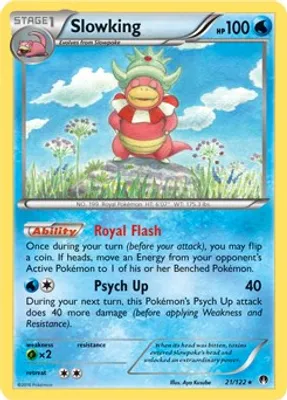 Slowking - 21/122 (Cosmos Holo) from Alternate Art Promos