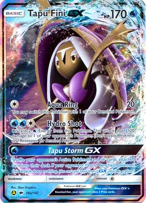 Tapu Fini GX - 39a/147 from Alternate Art Promos