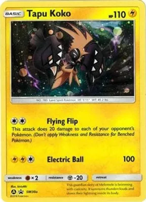 Tapu Koko - SM30a from Alternate Art Promos