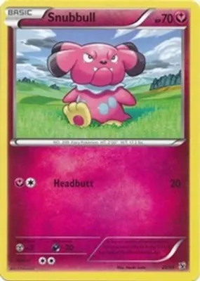 Snubbull from Kalos Starter Set