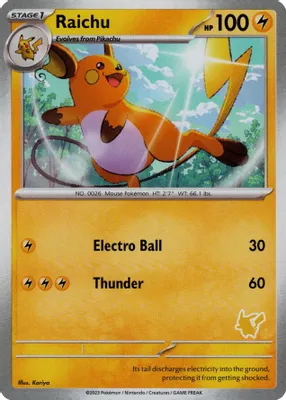 Raichu from My First Battle