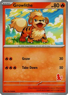 Growlithe from My First Battle