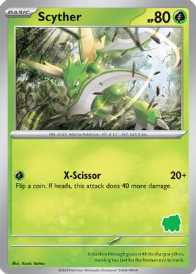Scyther from My First Battle