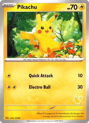 Pikachu from My First Battle