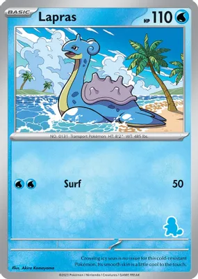 Lapras from My First Battle