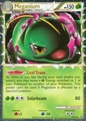 Meganium (Prime) - HGSS08 from HGSS Promos