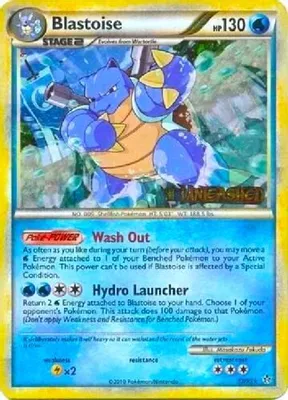 Blastoise - 13/95 (Prerelease) from HGSS Promos