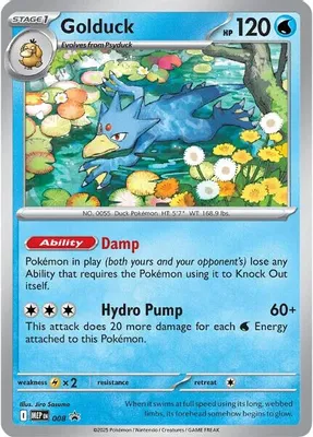 Golduck - 008 from ME: Mega Evolution Promo