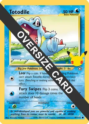 Totodile from First Partner Pack