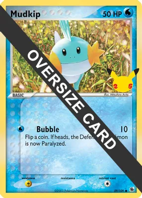 Mudkip from First Partner Pack