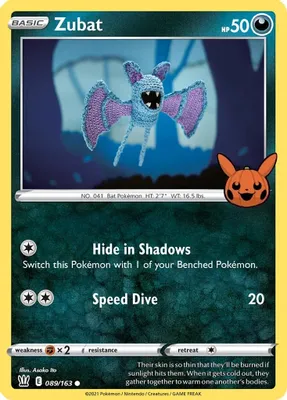 Zubat from Trick or Trade BOOster Bundle