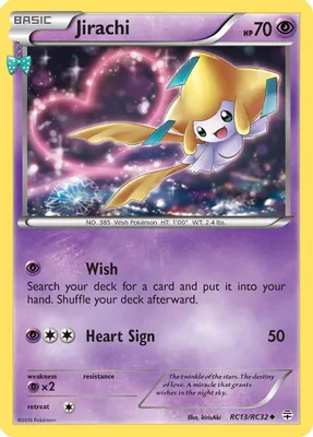Jirachi from Generations: Radiant Collection