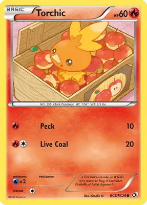 Torchic from Legendary Treasures: Radiant Collection