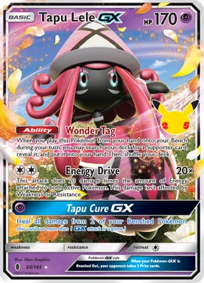 Tapu Lele GX from Celebrations: Classic Collection