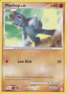 Machop from DP Trainer Kit: Manaphy & Lucario