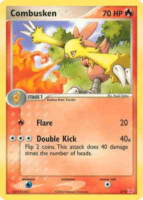 Combusken from EX Trainer Kit 1: Latias & Latios