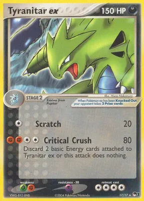 Tyranitar ex (Holo) from POP Series 1