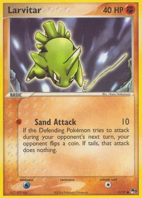 Larvitar from POP Series 1